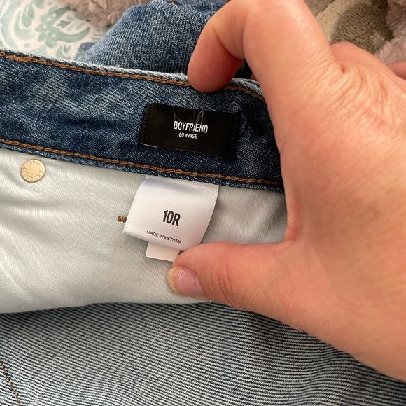 Express Boyfriend jeans size 10 Regular - Picture 3 of 5